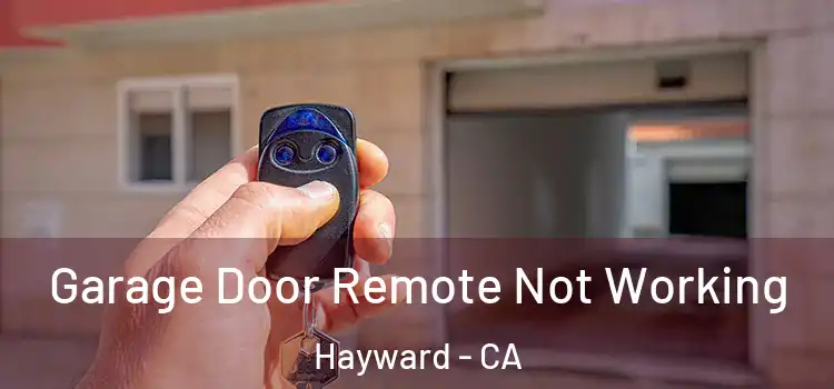  Garage Door Remote Not Working Hayward - CA