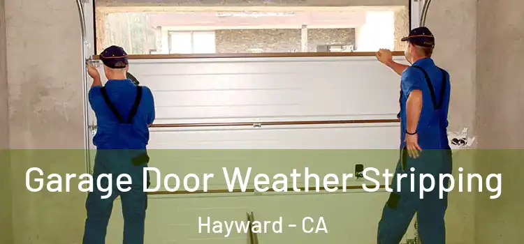  Garage Door Weather Stripping Hayward - CA